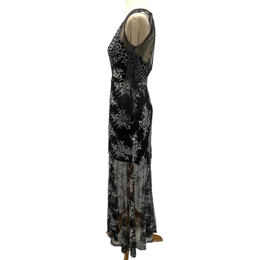 Lovers + Friends Revolve Mystic Black Lace Cocktail Party Special Occasion Dress - Picture 11 of 16